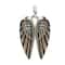 Charmalong™ Antique Silver Plated Wings Charm by Bead Landing™